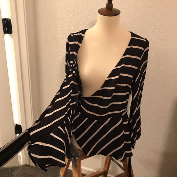 Loft wrap tie waste blouse - Picture 5 of 8